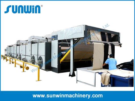 싱글 패스 워프 니트 인장이없는 건조기